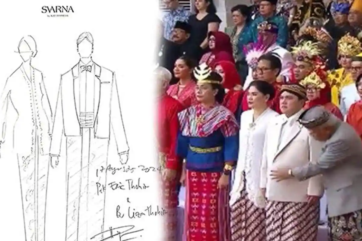 Terungkap Desainer dan Ide dibalik Jas Erick Thohir, Bikin Menteri PUPR Basuki Hadimuljono Viral