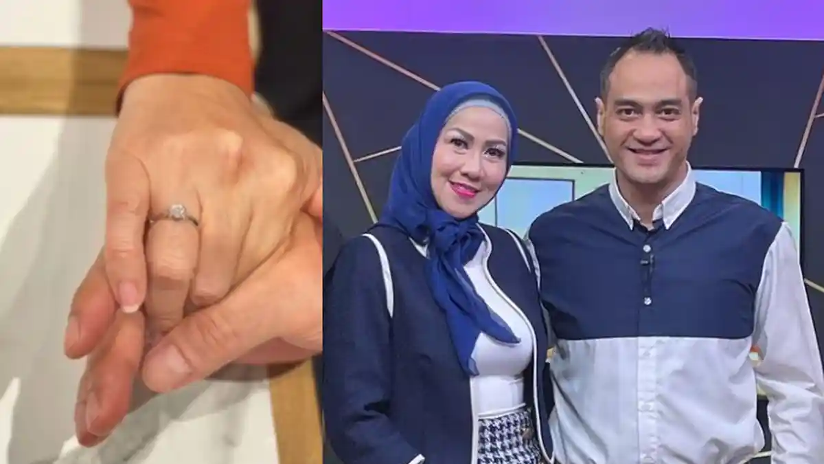 Dilamar, Venna Melinda Tersipu Malu Dapat Cincin dari Ferry Irawan, Ibu Verrell: Kamu Mencuri Hatiku