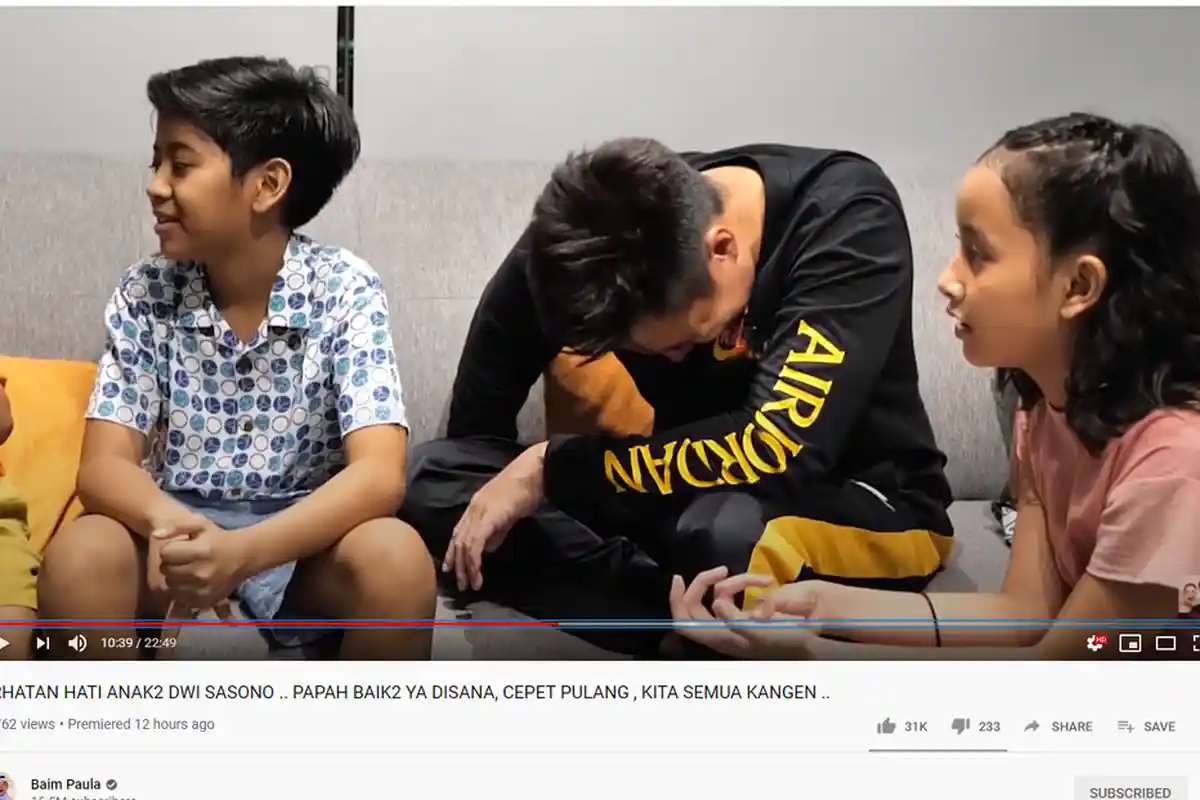 Anak Sulung Dwi Sasono Beberkan Pesan Sang Ayah Kepadanya, Baim Wong Salut: Hebat!