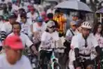 Ribuan Peserta Ramaikan Gowes Asik Tribun Jateng