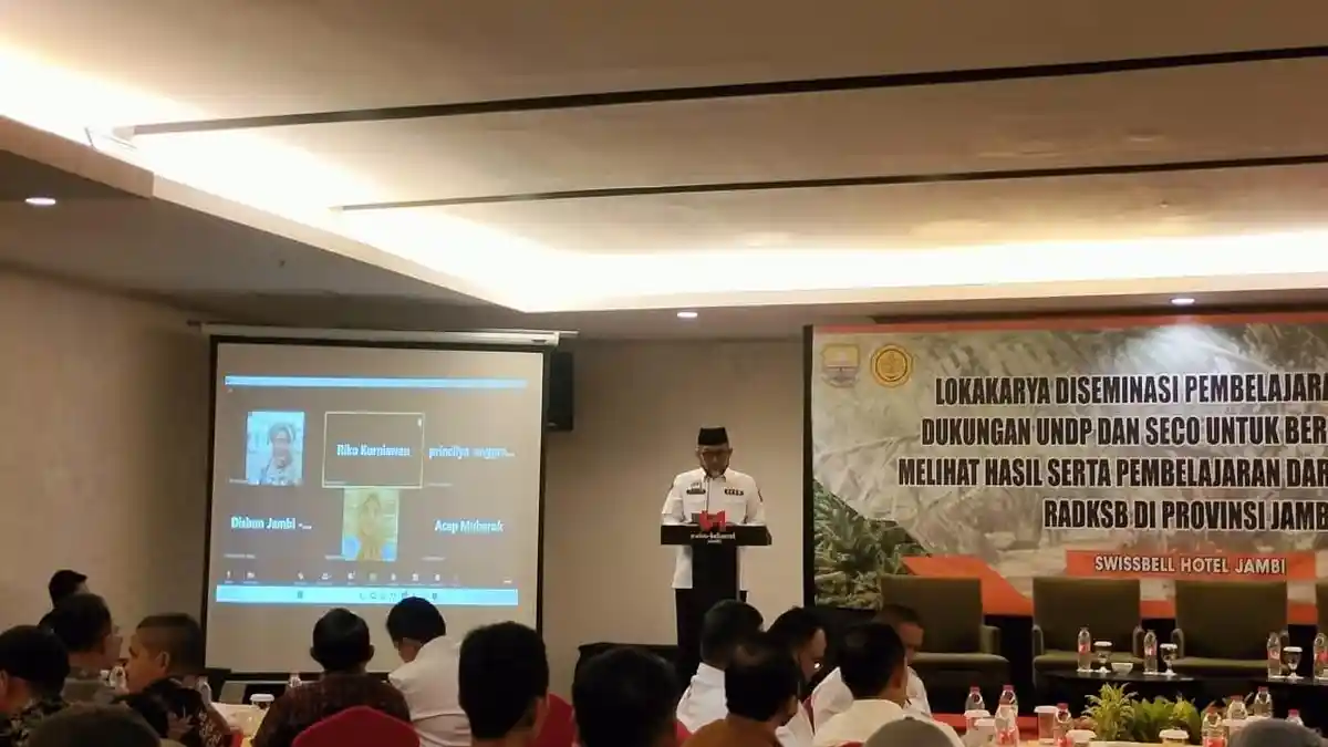 Puluhan Petani di Tebo Dilatih Kelola Kebun Sawit Berkelanjutan