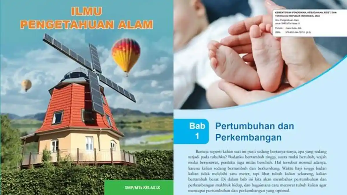 Soal Ulangan BAB 1 IPA Kelas 9 SMP Semester 1 Kurikulum Merdeka, Pertumbuhan dan Perkembangan