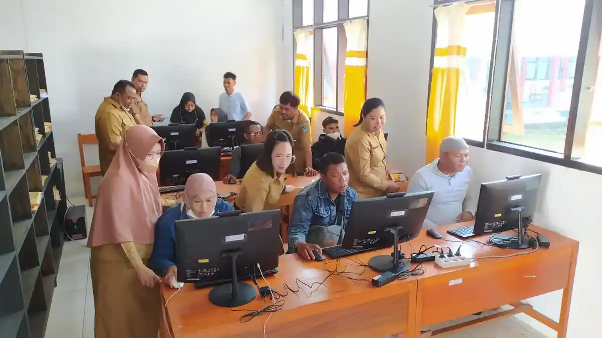 Penilaian Akhir Semester SKB Bolsel Terapkan Tiga Metode Hybdrid