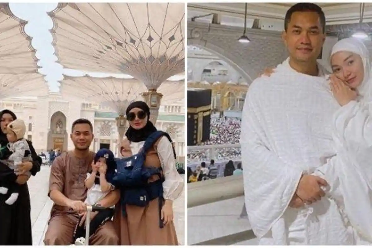 Zaskia Gotik Pakai Jilbab saat Umroh, Istri Sirajuddin Mahmud Didoakan Istiqomah