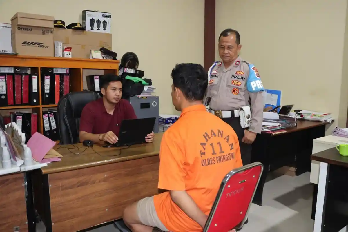 Modus Bertamu, Pemuda di Lampung Tengah Maling Celengan Tetangga