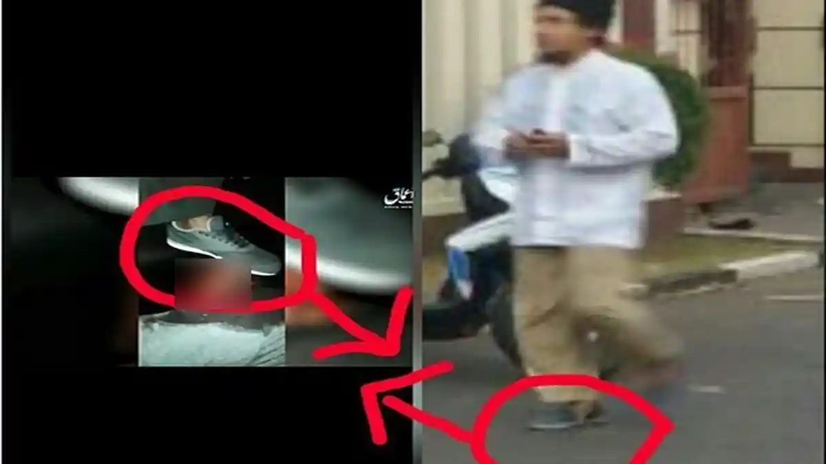 Dari Foto Sepatu Ini, Terungkap Sosok Napi Teroris Penyiksa Polisi di Mako Brimob