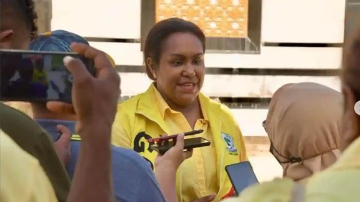 REKAP SUARA Sementara Dapil 2 Caleg DPR Provinsi Papua, Progres 13.36 persen: Eka Kambuaya Bersinar