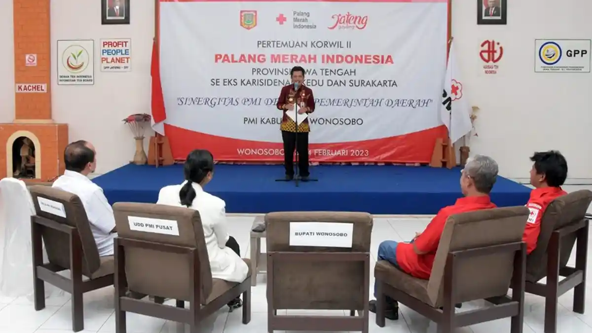 Bupati Wonosobo Buka Rakor Korwil II PMI, Afif Nurhidayat: Harus Satu Frekuensi dengan Pemerintah