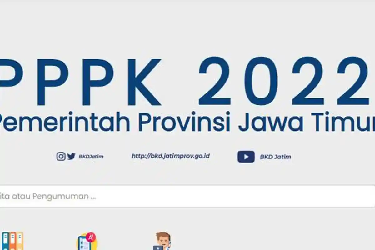 Cara Daftar PPPK Tenaga Teknis 2022 di Pemprov Jatim, Login sscasn.bkn.go.id dan Verifikasi Dokumen