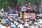 Napak Tilas Aremania Rayakan HUT Arema Cronus Ke-29