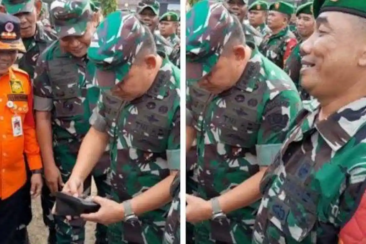 Viral Jenderal Dudung Cek Dompet Babinsa Isinya Rp 2 Ribu, KSAD Bagi Rp 100 Juta: Buat Semua Babinsa