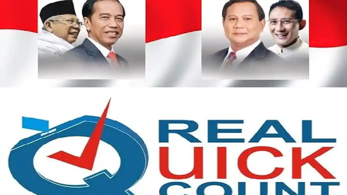 SEDANG BERLANGSUNG Hasil Hitung Cepat atau Quick Count Pilpres 2019, Cek dan Pantau di Sini