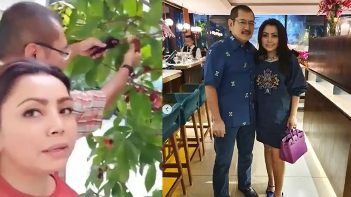 Bahagia Bisa Panen Jambu dengan Bambang Trihatmodjo, Mayangsari Sebut Materi Bukan Segalanya