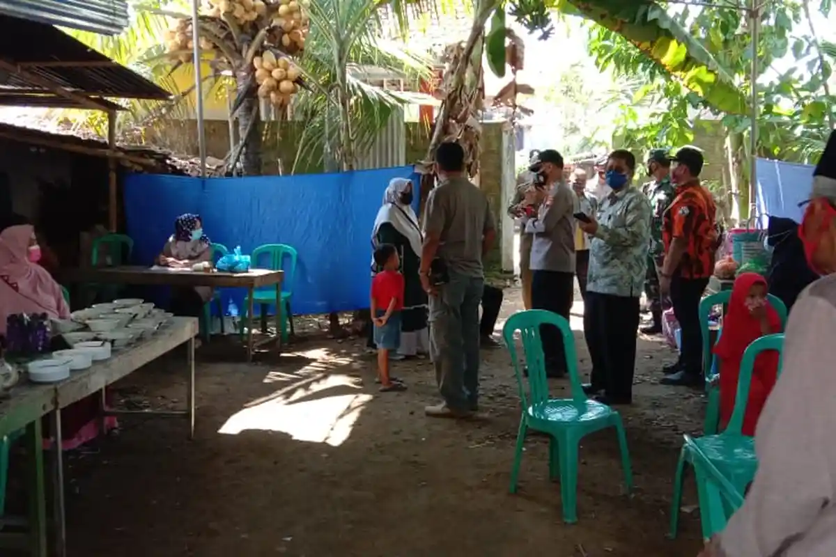 Dalam Sepekan Satgas Covid-19 Kesugihan Cilacap Bubarkan 2 Acara Hajatan Sekaligus