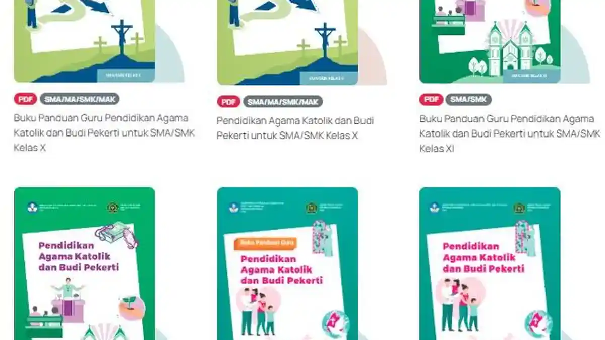 Link Download Buku Kurikulum Merdeka Pendidikan Agama Katolik SMA, Gratis untuk Guru dan Murid