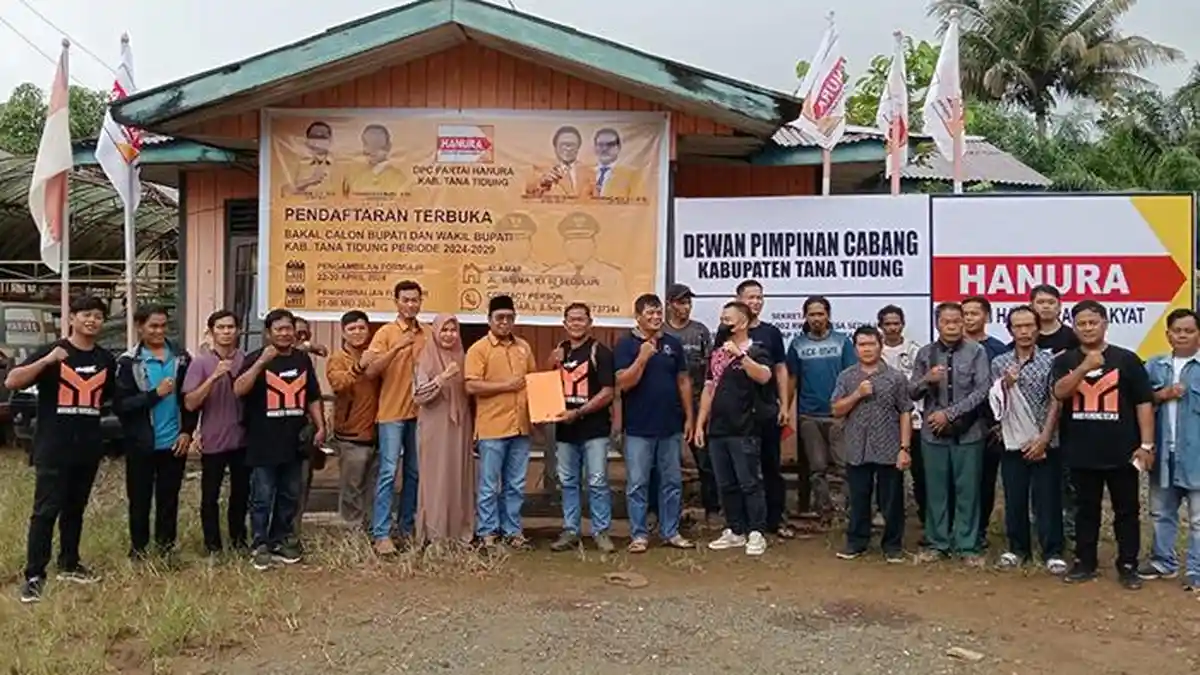 Serius Maju Pilkada Tana Tidung, Markus Yuteng Langsung Daftar ke Tiga Parpol