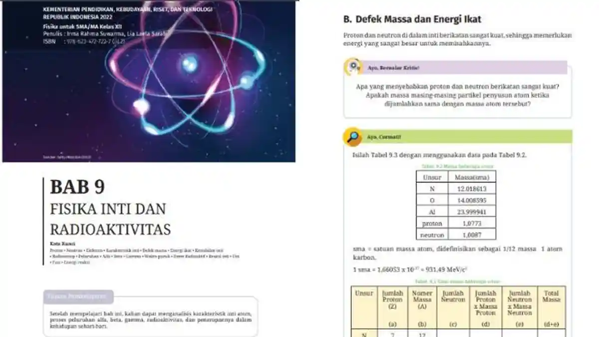 Kunci Jawaban Fisika Kelas 12 Halaman 181 Kurikulum Merdeka Bab 9: Ayo ...