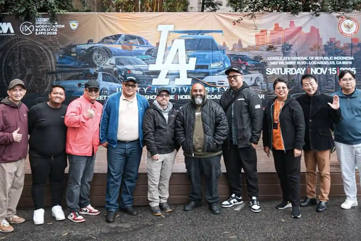 Industri Modifikasi Indonesia Unjuk Gigi di IMX 2025: LA Car Meet Up