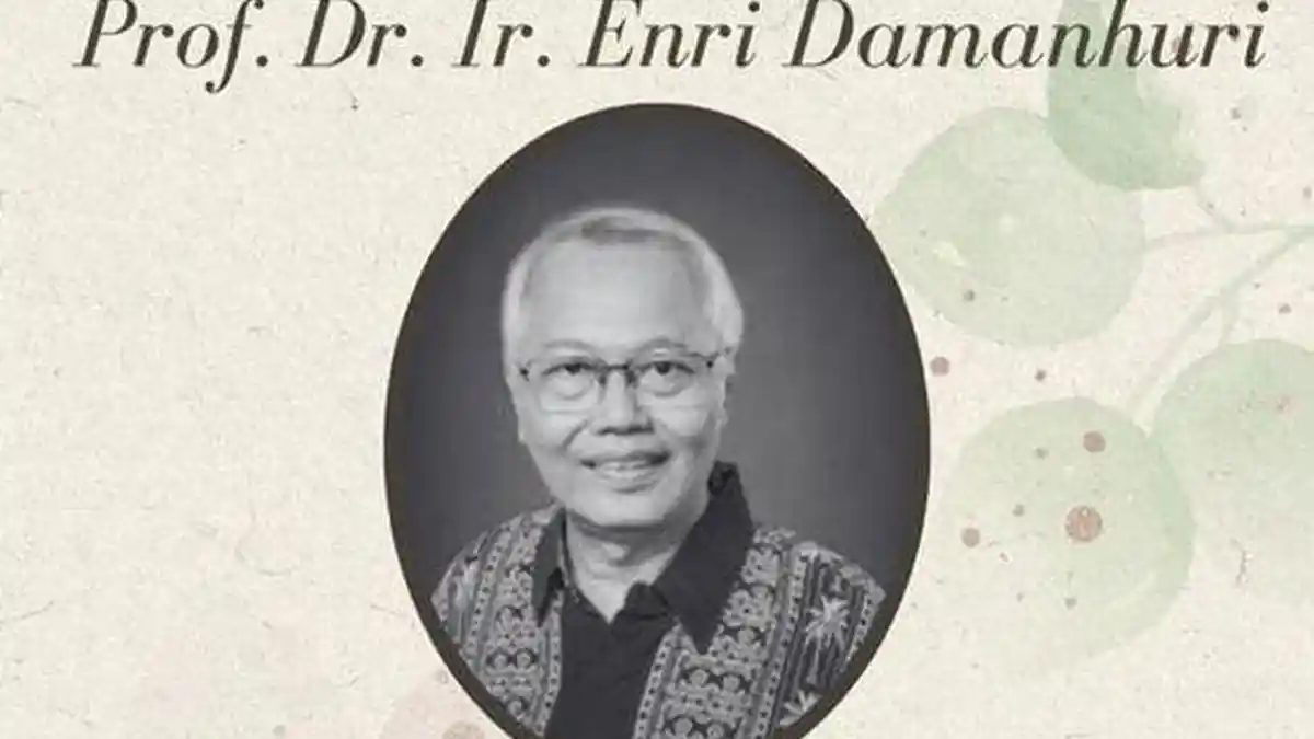 SOSOK Prof Dr Ir Enri Damanhuri, Ahli Sampah Indonesia Guru Besar ITB ...