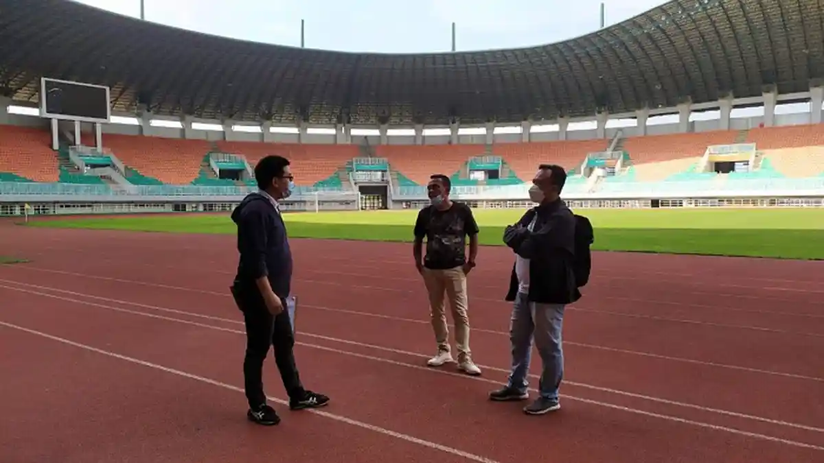 Jelang Digelarnya Liga 1 2021, PT LIB Minta Beberapa Fasilitas Stadion Pakansari Segera Diperbaiki