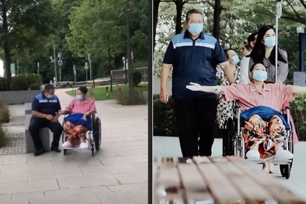 Kemesraan SBY dan Ani Yudhoyono Tertangkap Kamera, Begini Doa Sang Menantu