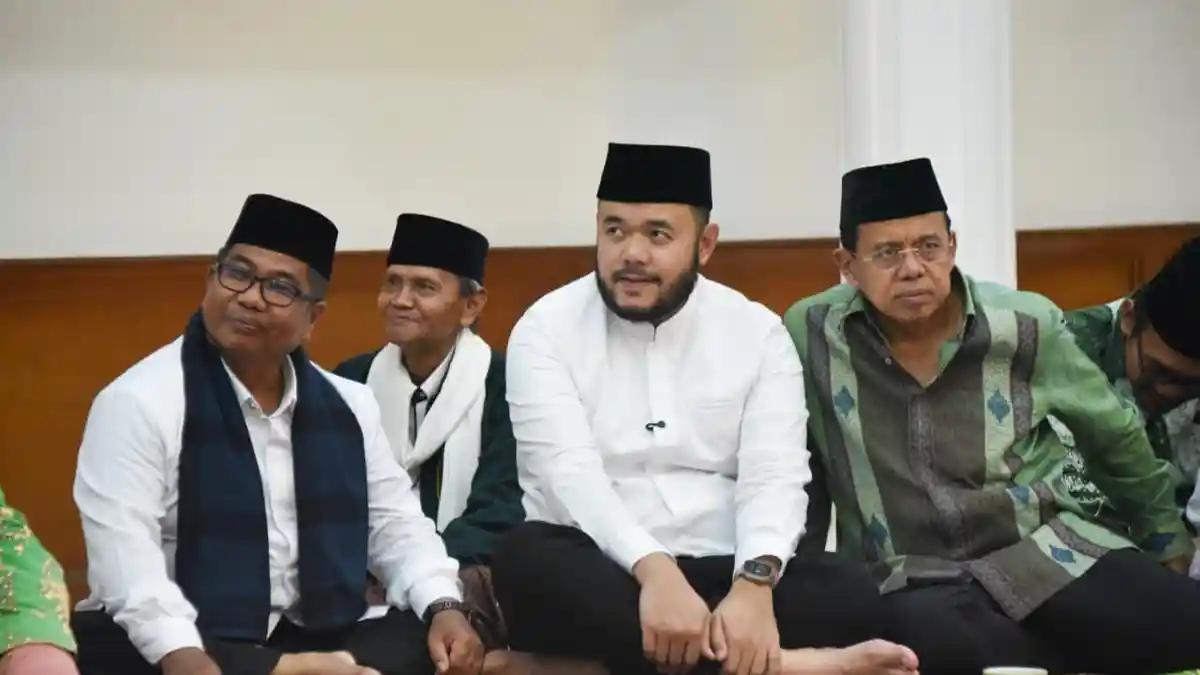 Fadly Amran Hadiri Acara Maulid Nabi Muhammad SAW, Digelar PCNU Kota Padang di Palanta Rumah Dinas