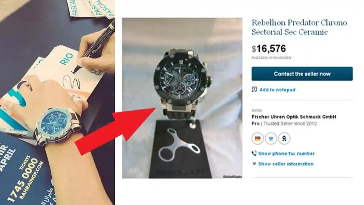 Keren! Tangan Rio Haryanto Kini Tertempel Jam Senilai Rp 200 Juta