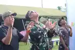 Letkol Rana Tinjau Lomba Layangan Tradisional Piala Dansatgas TMMD Kodim Abdya di Gunong Cut
