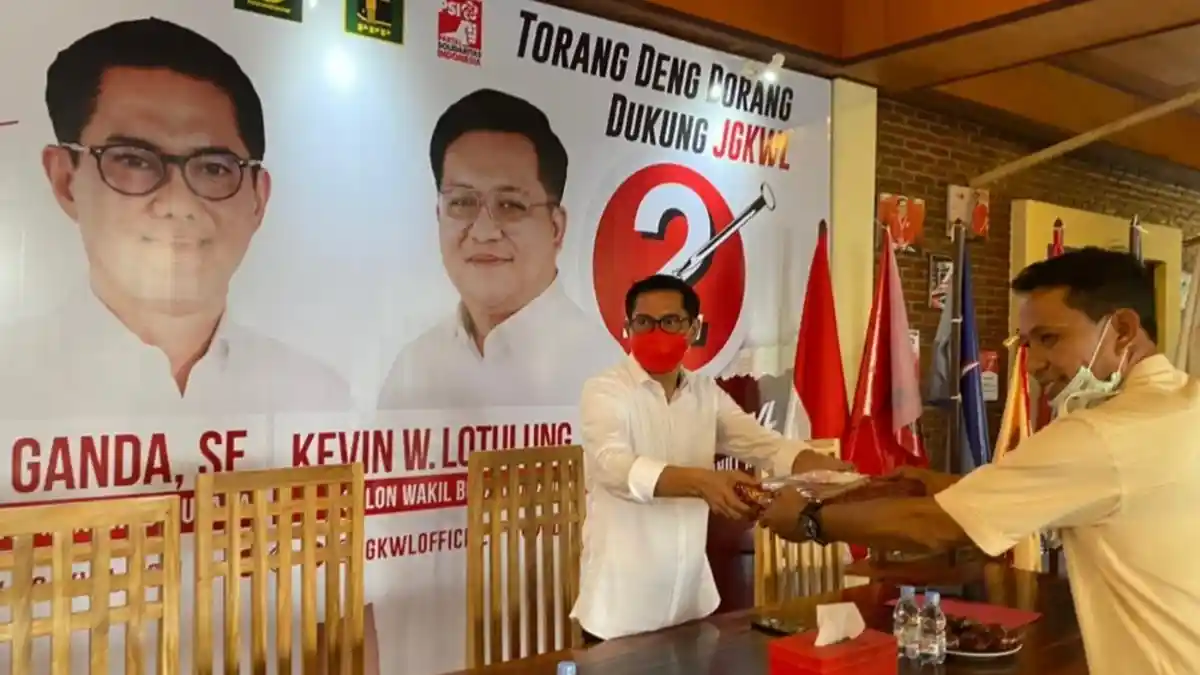Kian Tak Terbendung, Amunisi Joune-Kevin Terus Bertambah di Pilkada Minut