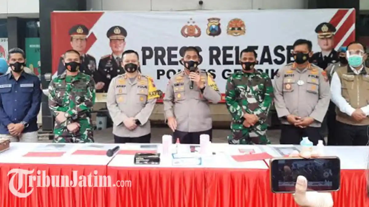 Tertangkap Penyebar Hoaks Kasdim Gresik Meninggal Usai Vaksinasi Covid-19, Pelakunya Pria 44 Tahun