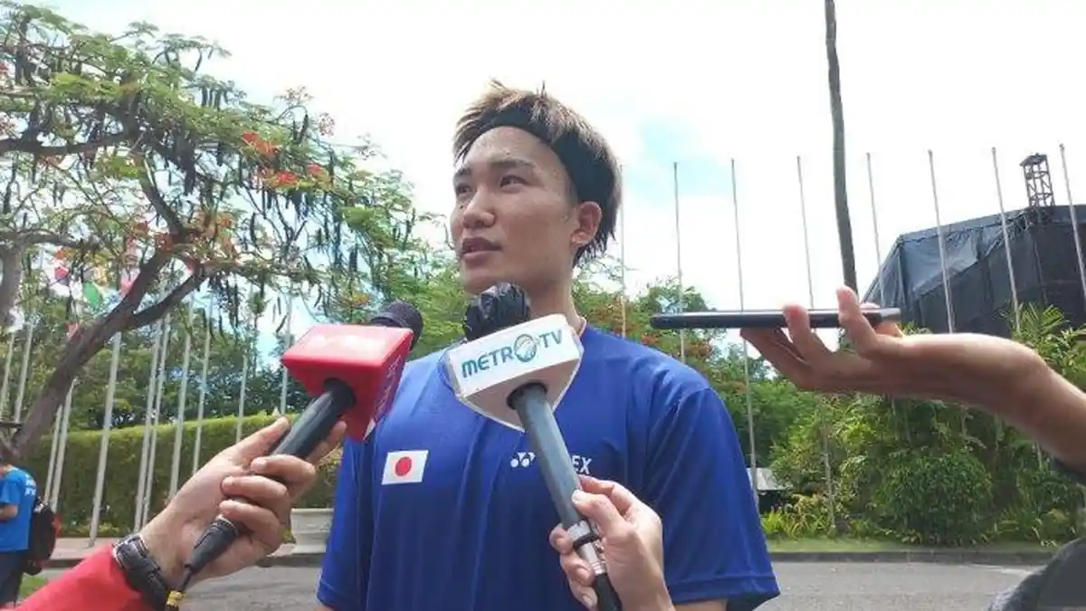 Terancam Disalip Viktor Axelsen, Kento Momota Mengaku Tak Pusingkan Soal Peringkat Satu Dunia