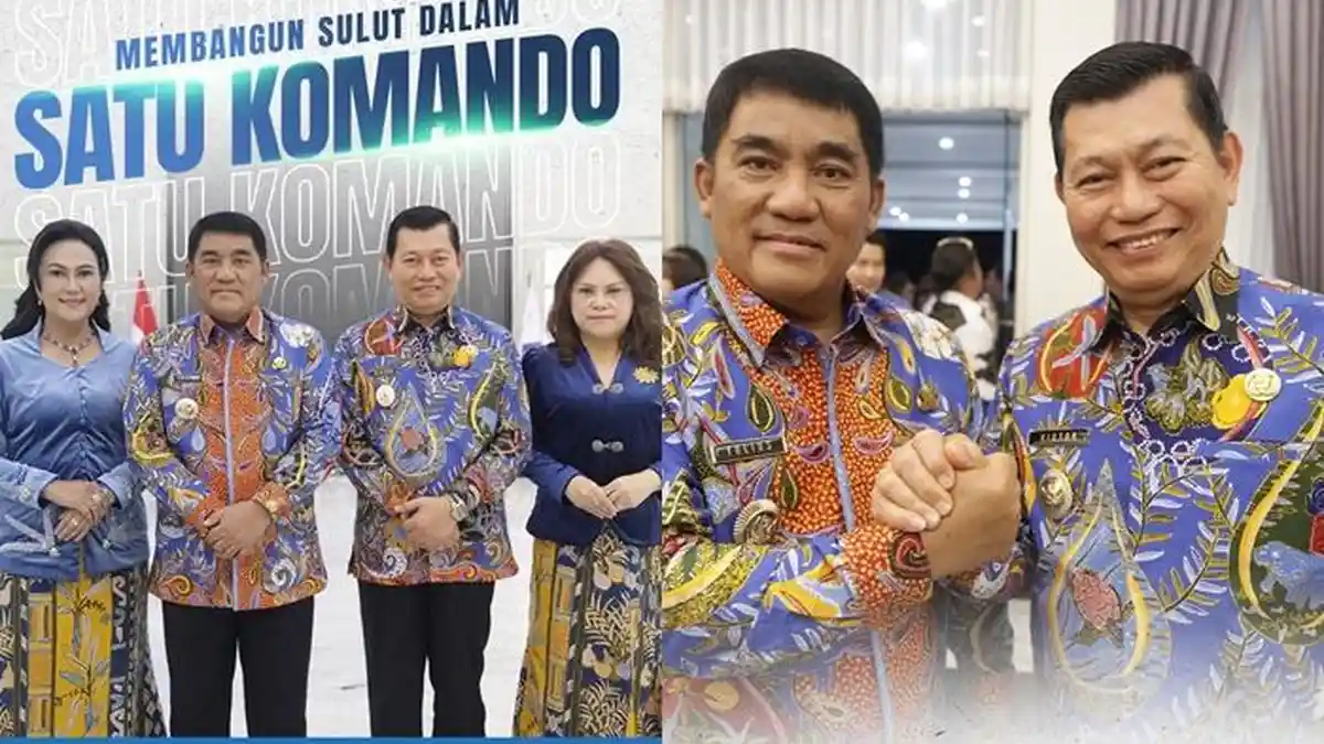 Setahun Pimpin Sulut, YSK-Victor Tegaskan Satu Komando, Ini Pesan Tegas Gubernur