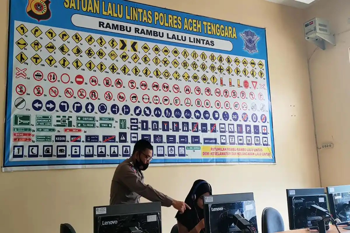 Kantor Satpas Polres Aceh Tenggara Sepi, Hari Ini Hanya Enam Orang Urus SIM