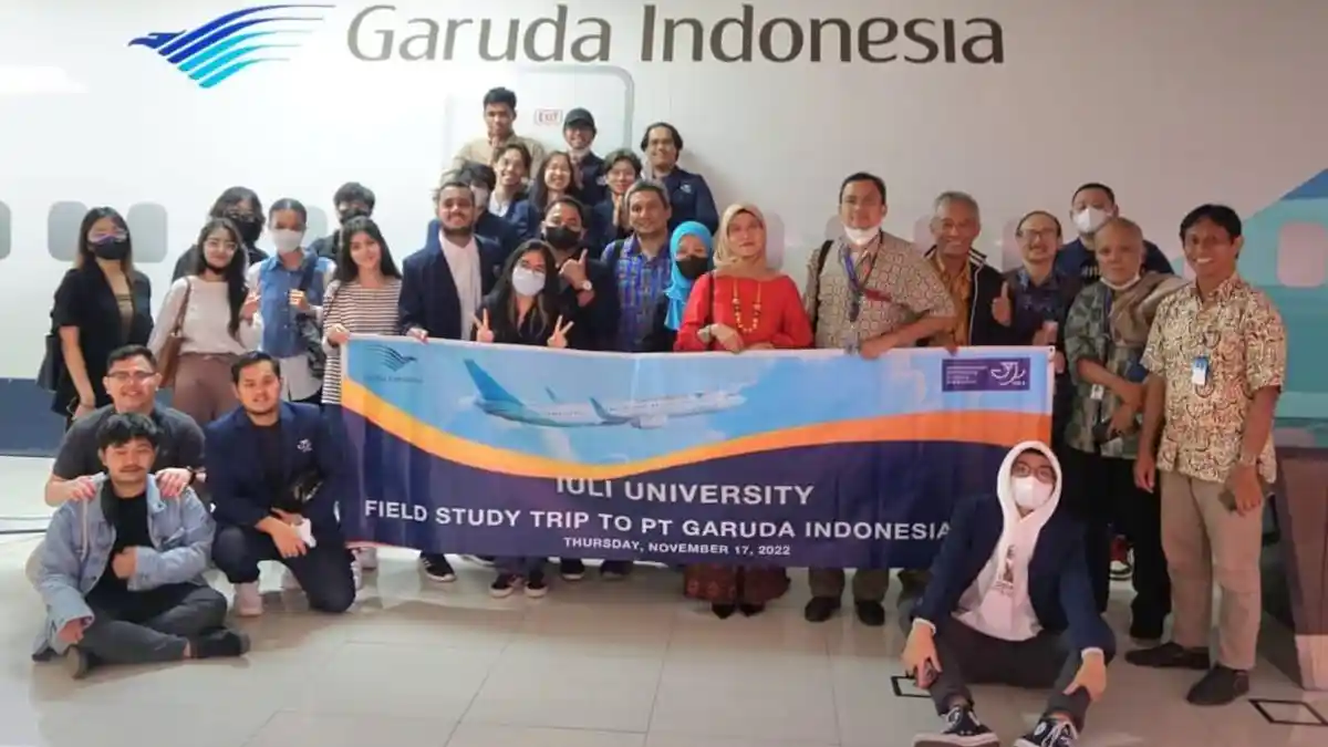 International University Liaison Indonesia (IULI) Berkunjung ke PT Garuda Indonesia