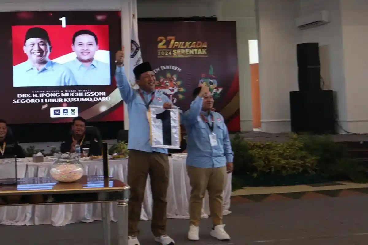 Reaksi Ipong saat Dapat Nomor Urut 1 di Pilkada Ponorogo 2024 : Langkah Awal Menuju Kemenangan