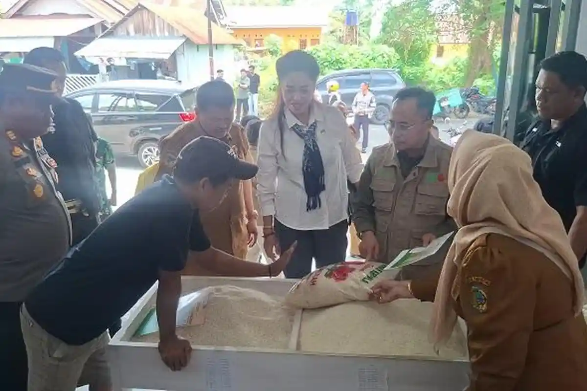 Harga Beras di Parigi Moutong Masih di Bawah HET, Satgas Nasional Pastikan Stok Aman