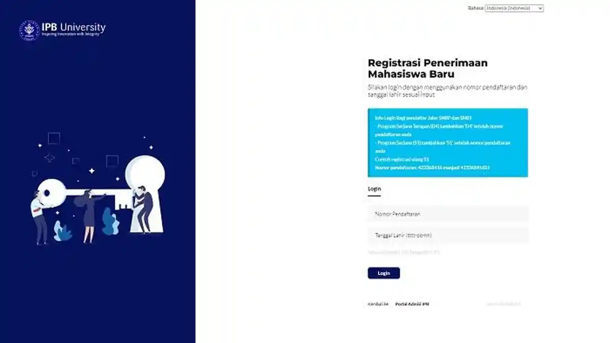 Cara Cek Pengumuman Seleksi Mandiri IPB Sore Ini, Link: registrasi.admisi.ipb.ac.id