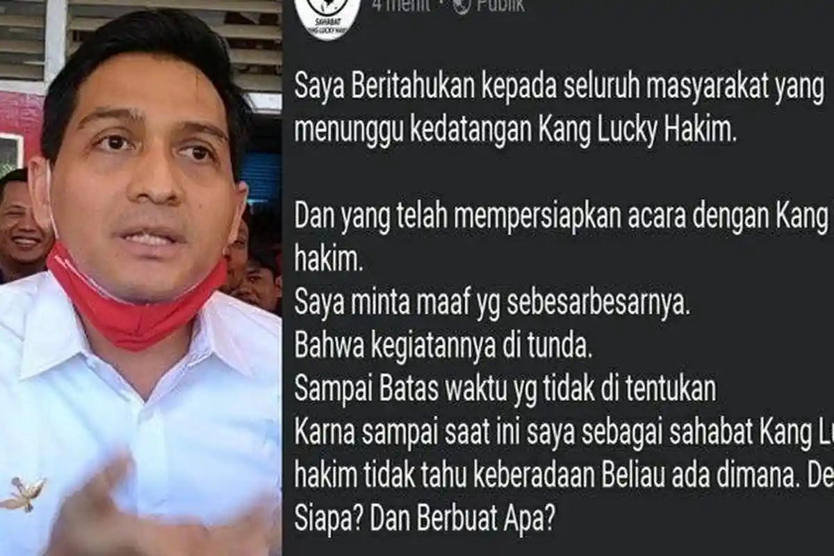 HEBOH DI MEDSOS Lucky Hakim Menghilang dari Pilkada Indramayu 2020, Hoaks atau Asli? Ini Kata Timses
