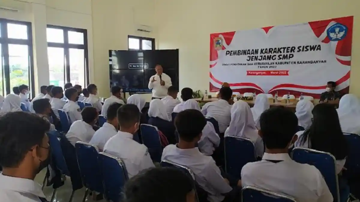 Sebanyak 60 Siswa SMP di Karanganyar Dibekali Pendidikan Karakter