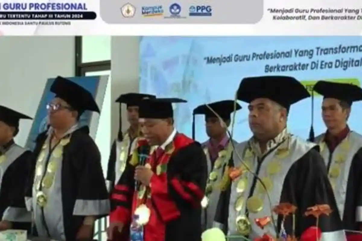 Unika St Paulus Ruteng, NTT Kukuhkan 1.010 Orang Lulusan Guru PPG Tahap 3