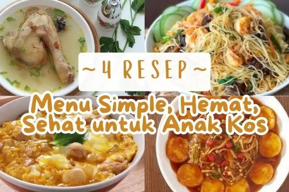 4 Resep Mudah yang Bikin Kamu Ketagihan Masak di Kos