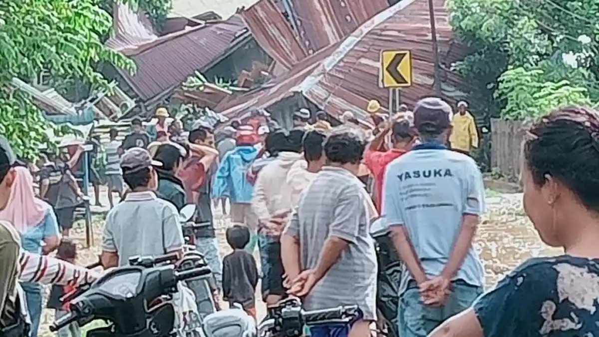 Banjir dan Tanah Longsor Landa 12 Desa di Kabupaten Buol Sulteng