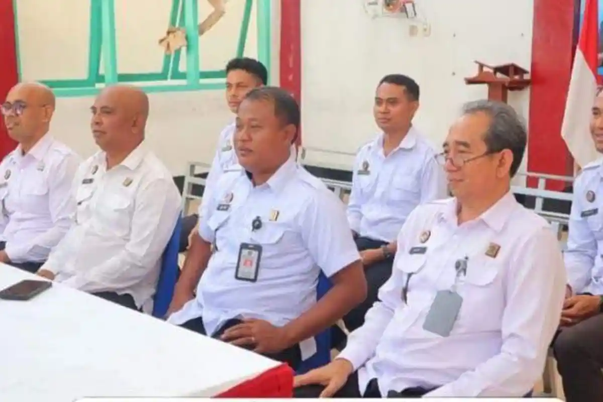 Rutan Maumere Ikuti Zoom Percepatan Perluasan Data Responden SPI 2024 di Lingkungan Kemenkumham