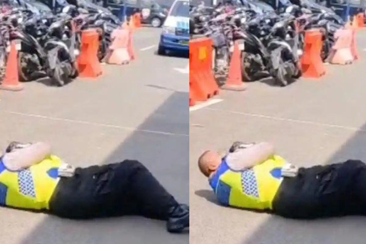 Terkuak Penyebab Aiptu Rudi Viral Guling-guling di Jalan, Ketahuan Palak Pengendara Rp 100 Ribu