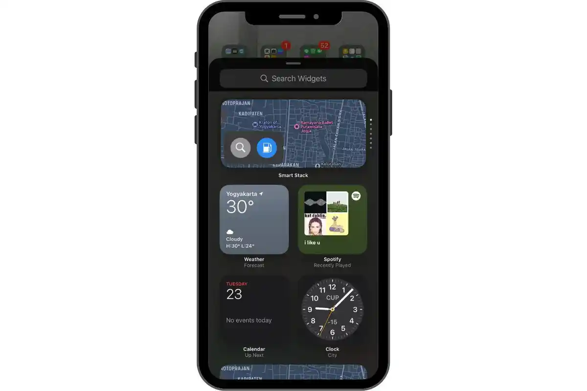 Cara Menggunakan Tumpukan Widget pada iPhone