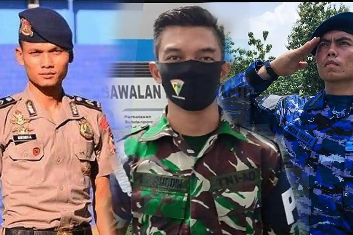 2 Anggota TNI dan 1 Polisi di Dalam Klub Arema FC, Ada Anggota TNI AD, Brimob dan Kini TNI AU