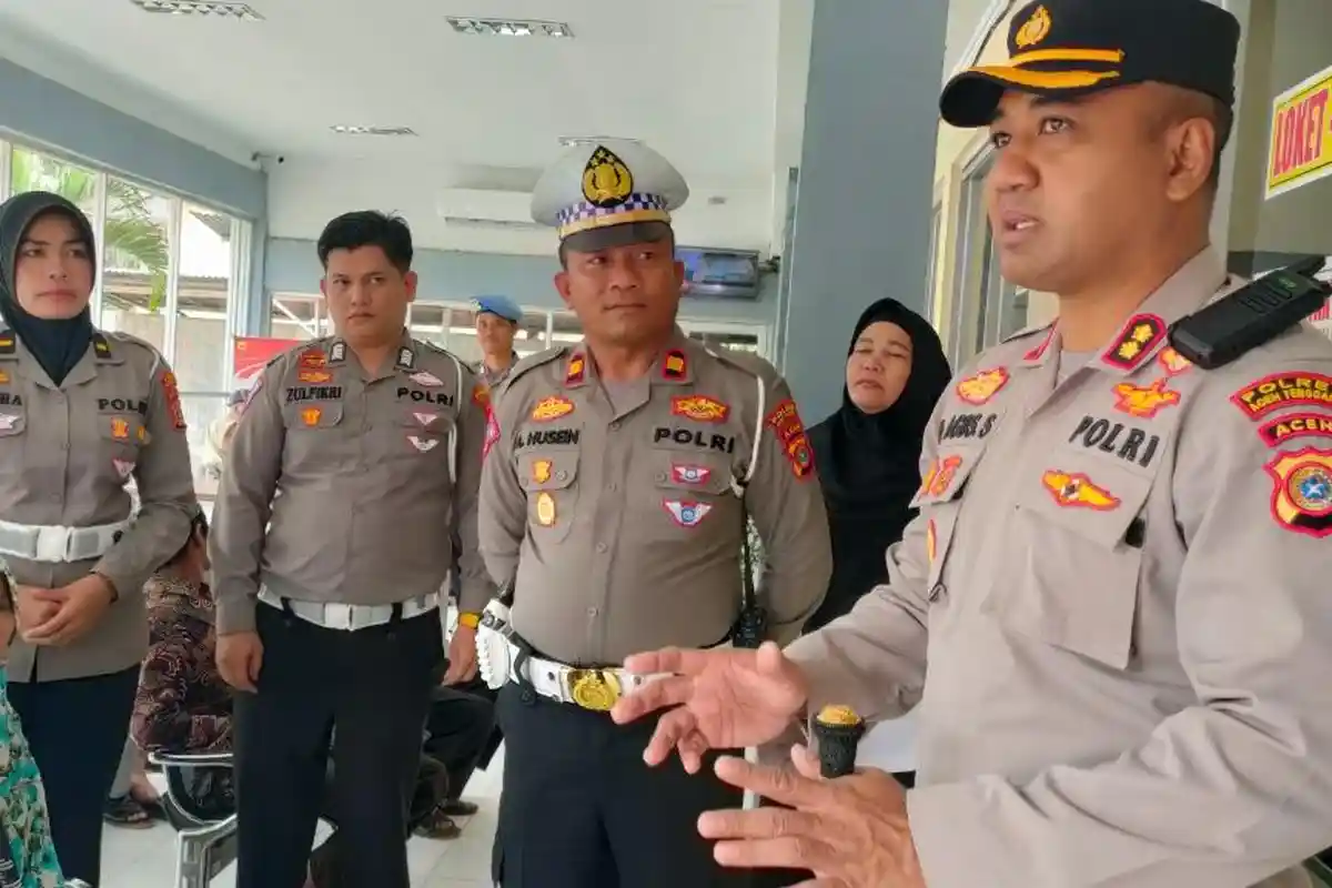 SIM Keliling, Satlantas Polres Aceh Tenggara Layani 3 Orang Membuat SIM