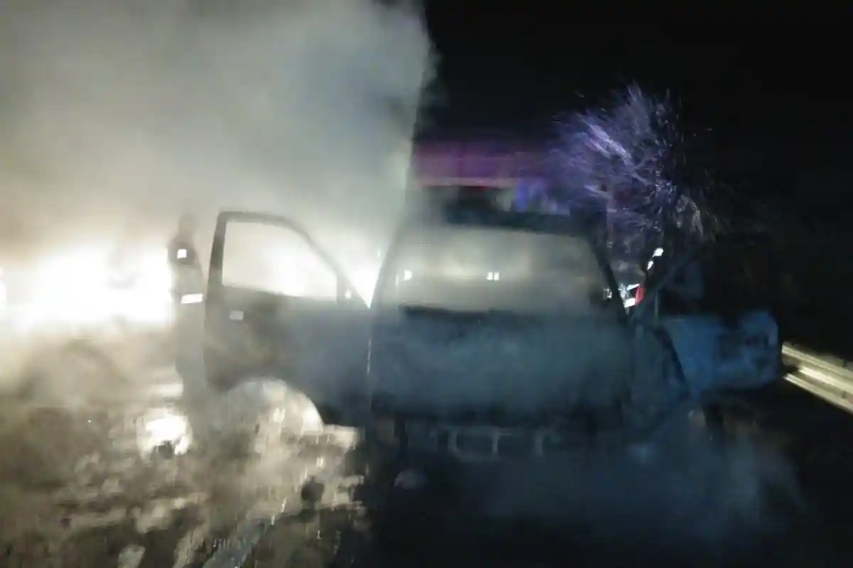 Update Tol Lampung, Mobil yang Terbakar Bawa Rombongan Pemudik