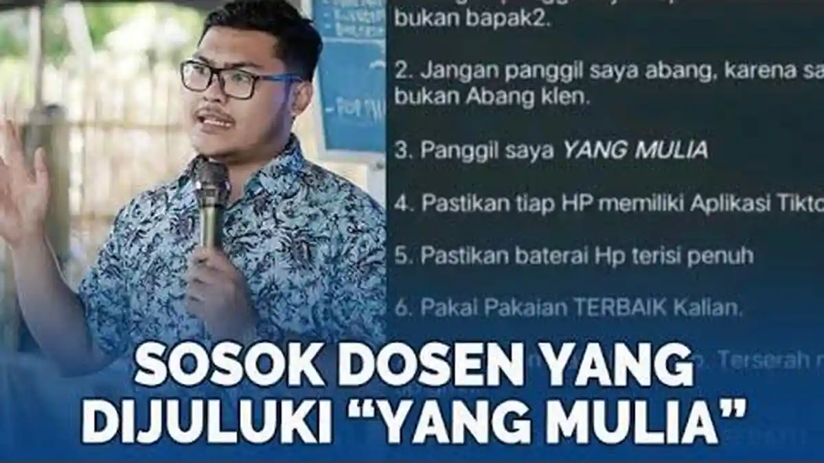 Reaksi Mahasiswa soal Dosennya Ngotot Ingin Dipanggil 'Yang Mulia', Perempuan Wajib Make Up