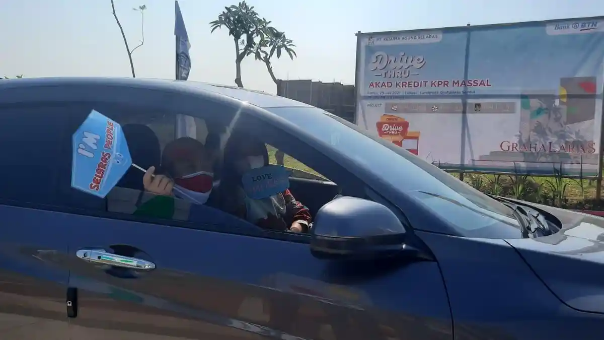 Pandemi Masih Menggila, Perusahaan Properti di Sentul Gelar Akad Kredit Drive Thru